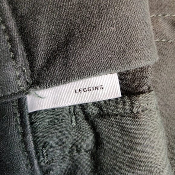 Loft Dark Green Legging Pants Size 28 - Picture 4 of 4